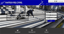 Desktop Screenshot of mantechpersonnel.com